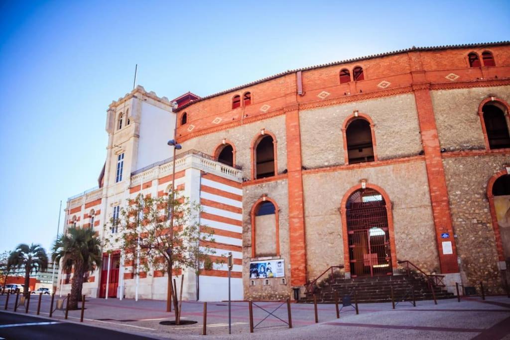 Charmante Maison T2 De Plein Pied Avec Exterieur Calme Aux Arenes Villa Béziers Exteriör bild